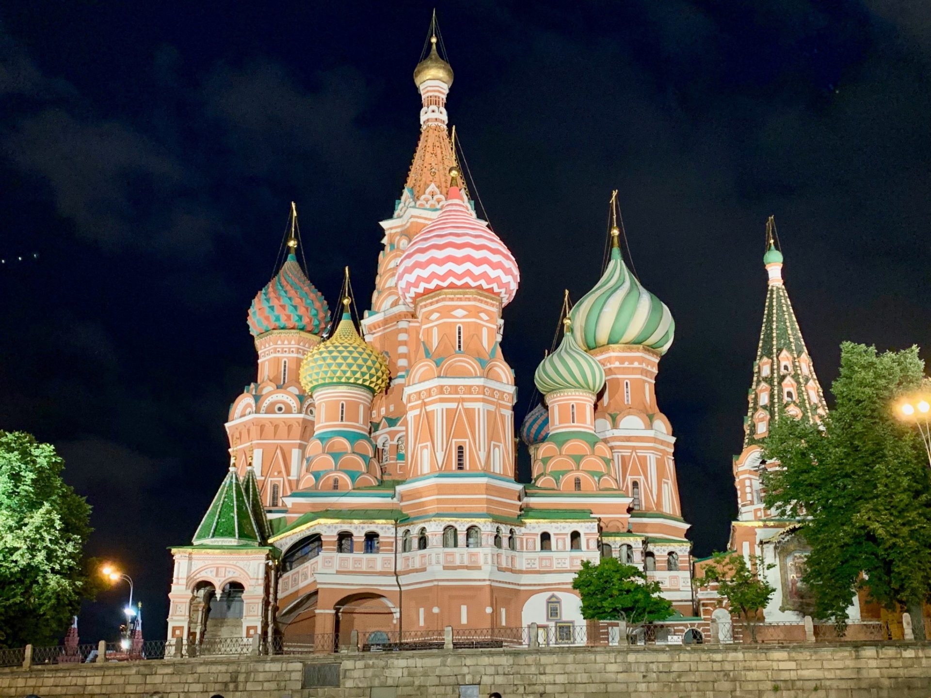 Red Square The Kremlin And Surrounding Sites Moscow Russia Volga